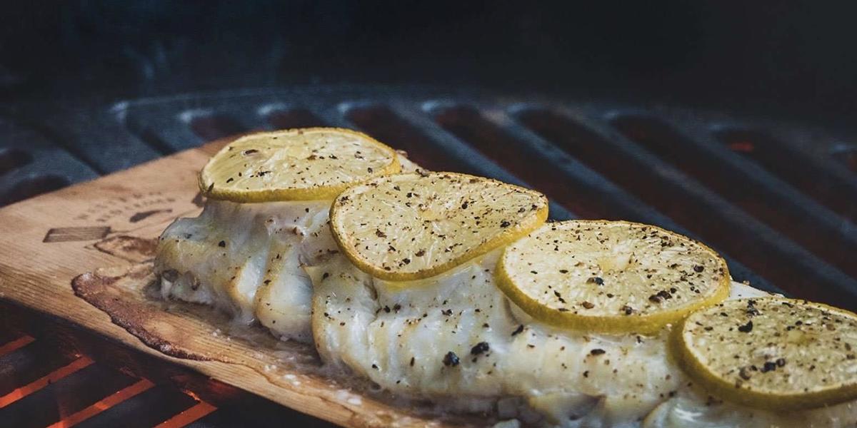 Kabeljauw op de plank met Isilma
