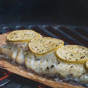 Kabeljauw op de plank met Isilma