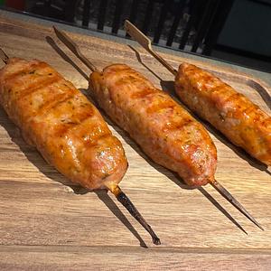 Bacon Kip Kebab met Whisky Glaze