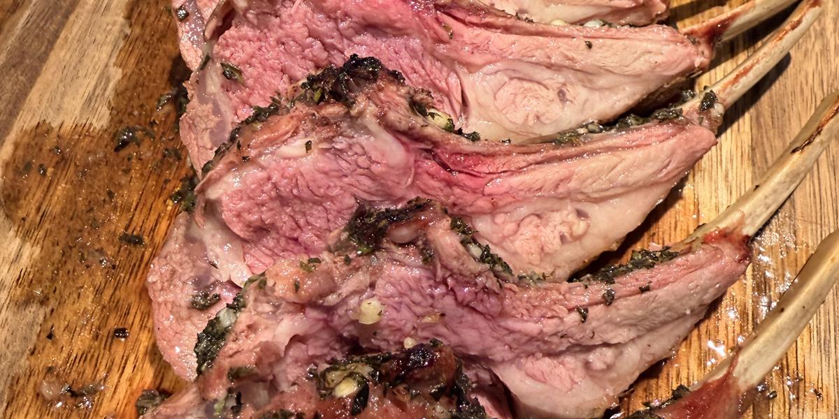 Lamsrack met Italiaanse kruiden
